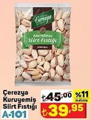ÇEREZYA KURUYEMİŞ SİİRT FISTIĞI